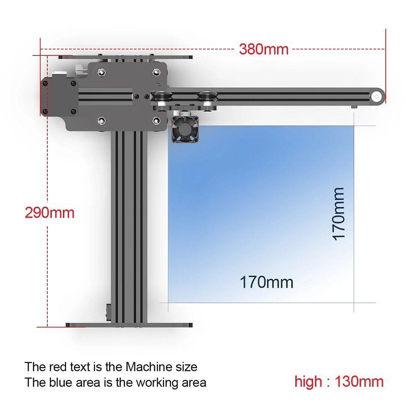 Neje Master 2s Smart With N30610 Laser Engraver Or Cutter 6519